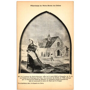 Pèlerinage De Notre-Dame Du Chêne Postcard